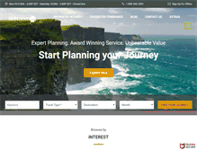 Tablet Screenshot of escortedirelandtours.com